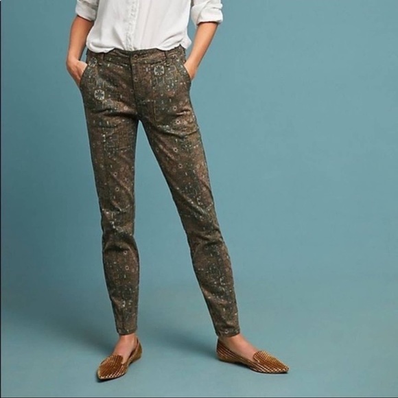 ANTHROPOLOGIE CADET SLIM UTILITY PANT - Picture 2 of 12